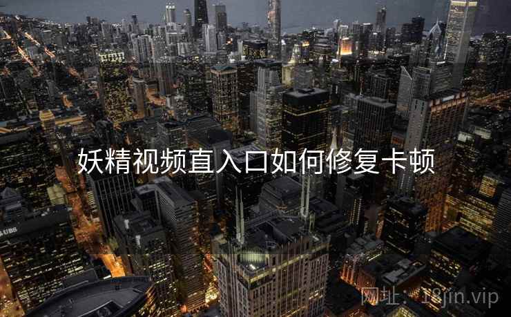 妖精视频直入口如何修复卡顿