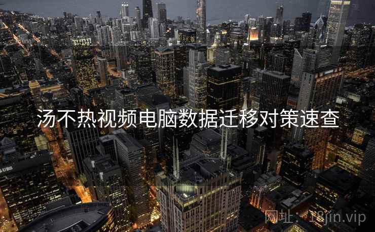 汤不热视频电脑数据迁移对策速查