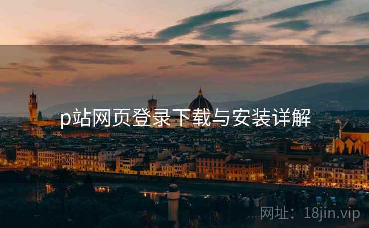 p站网页登录下载与安装详解