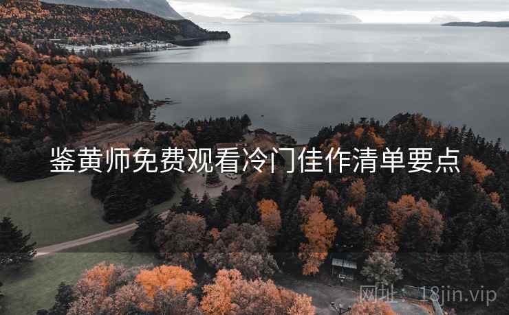 鉴黄师免费观看冷门佳作清单要点